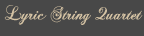 Enter Lyric String Quartet